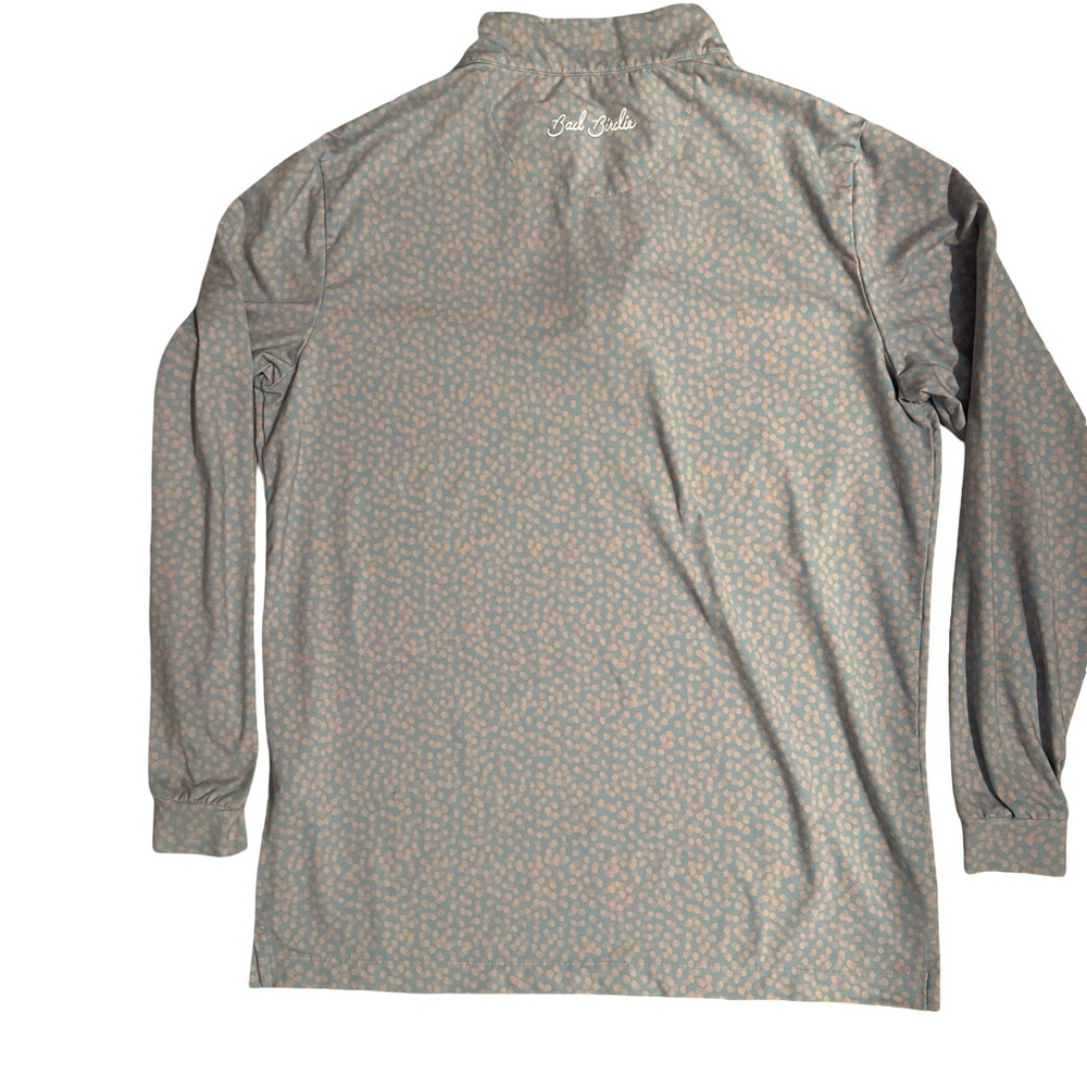 Bad Birdie Blue and Pink Patterned Pullover - Picture 3 of 10